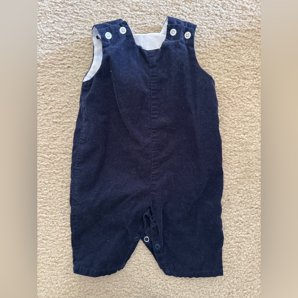 Navy Blue Kids Overalls